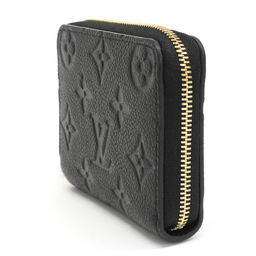 未使用品 ルイヴィトン ジッピーコインパース M60574 モノグラムアンプラント レザー ブラック LOUIS VUITTON | LOUIS VUITTON | 01