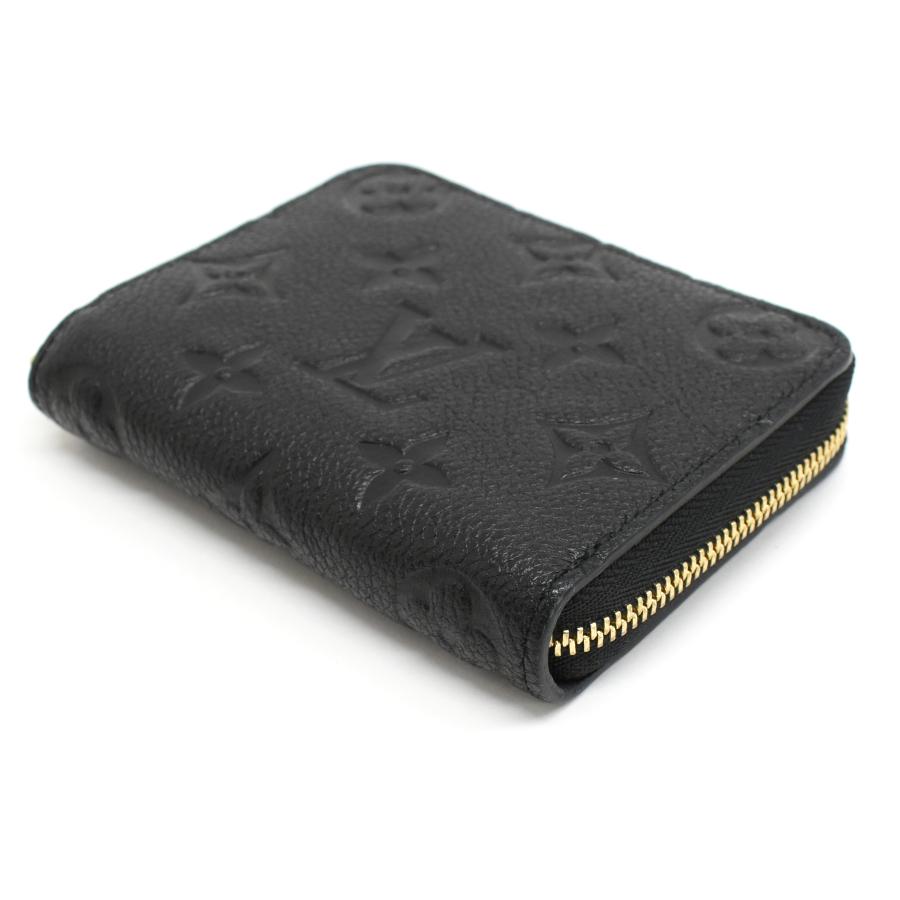 未使用品 ルイヴィトン ジッピーコインパース M60574 モノグラムアンプラント レザー ブラック LOUIS VUITTON | LOUIS VUITTON | 04