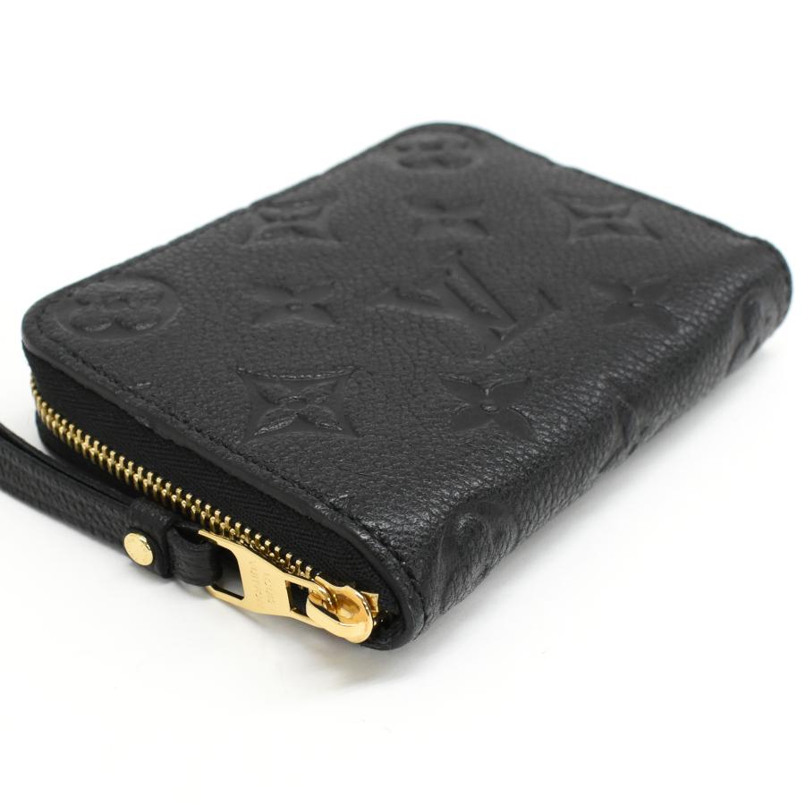 未使用品 ルイヴィトン ジッピーコインパース M60574 モノグラムアンプラント レザー ブラック LOUIS VUITTON | LOUIS VUITTON | 05