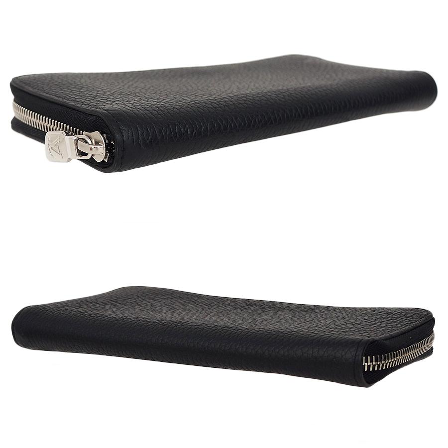 【未使用に近い】ルイヴィトン トリヨン モノグラム ヴェルティカル 長財布 黒 LOUIS VUITTON ルイヴィトン ラウンドファスナー長財布 ジッピー