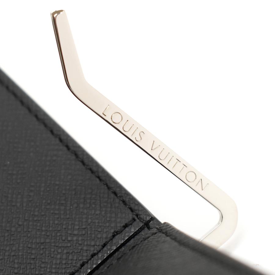 Louis Vuitton M62978 マネークリップ ブラック LOUIS VUITTON 新品同様 ポルトフォイユ・パンス マネークリップ