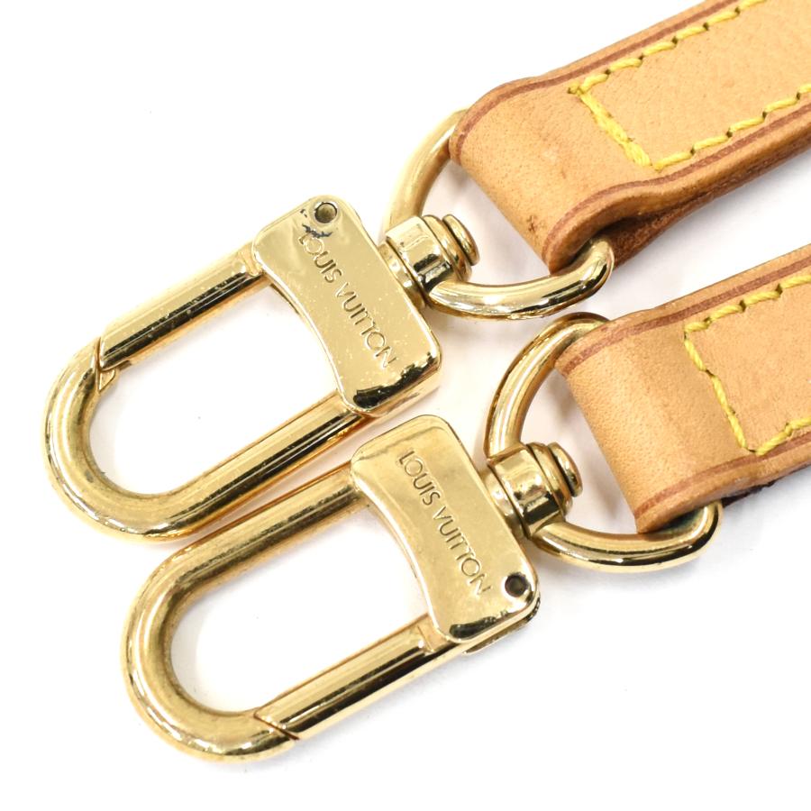 Louis Vuitton ストラップ ヌメ革 レザー ゴールド金具 箱付き LOUIS VUITTON（ルイ・ヴィトン） ショルダーストラップ バッグ