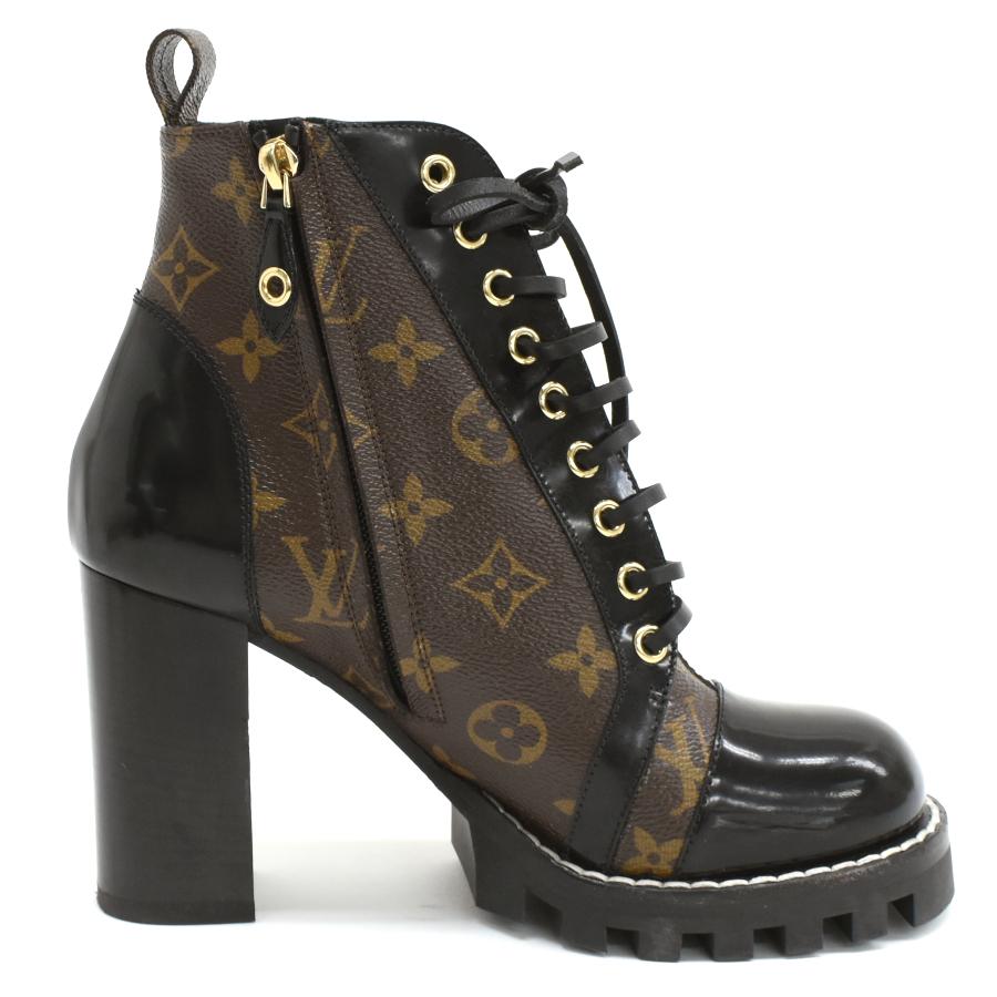 極美品 希少サイズ✨ルイヴィトン スタートレイル サイドジップブーツ モノグラム LOUIS VUITTON（ルイ・ヴィトン） スタートレイルライン ブーツ 靴