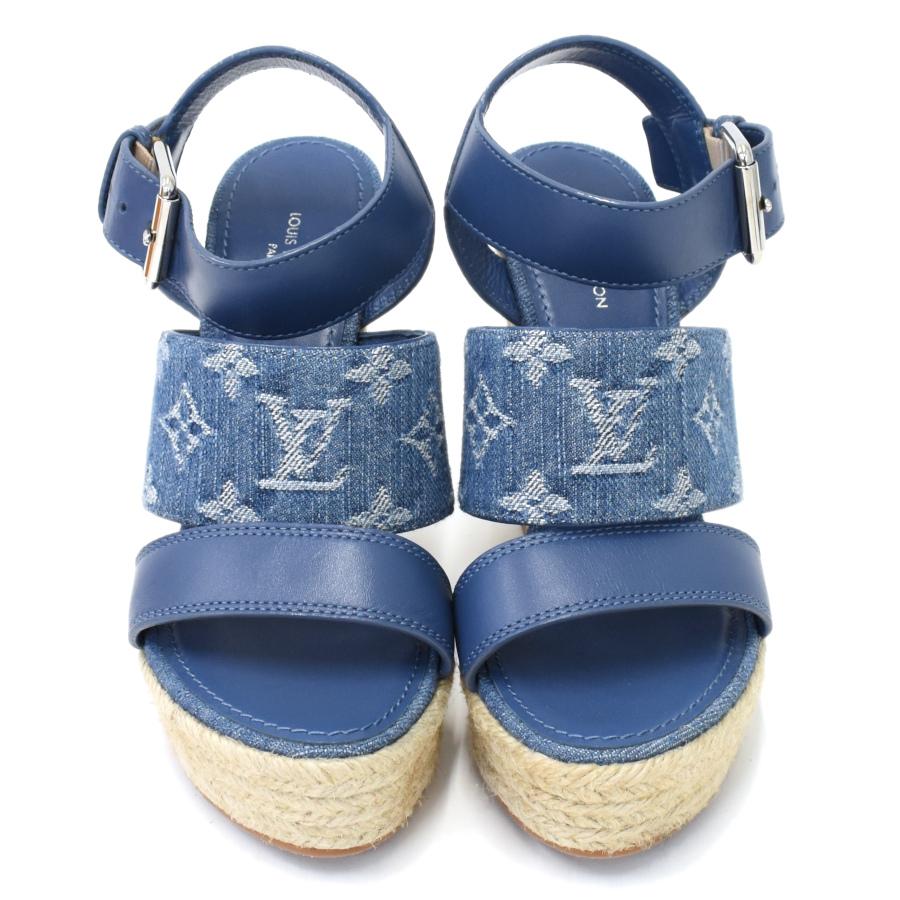 LOUIS VUITTON（ルイ・ヴィトン） 新品同様 サンダル ウェッジソール
