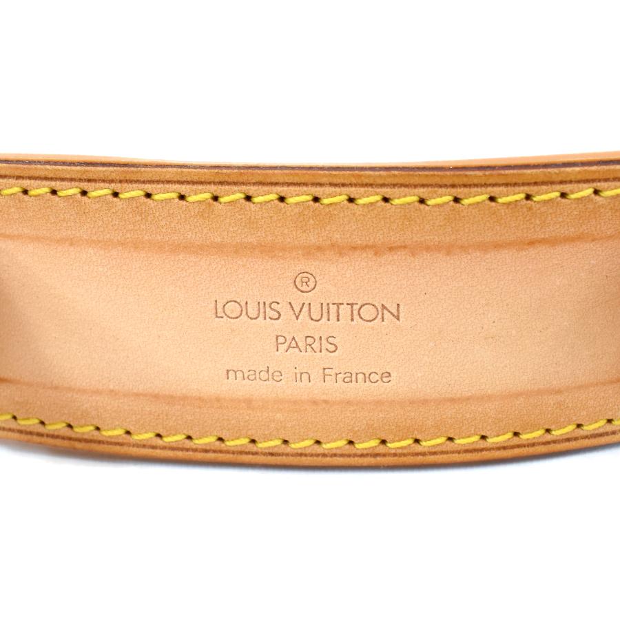 1点限定 ルイヴィトン ショルダーストラップ キーポルバンドリエール用 ヌメ革 レザー ベージュ ゴールド金具 LOUIS VUITTON｜melcastcom｜05