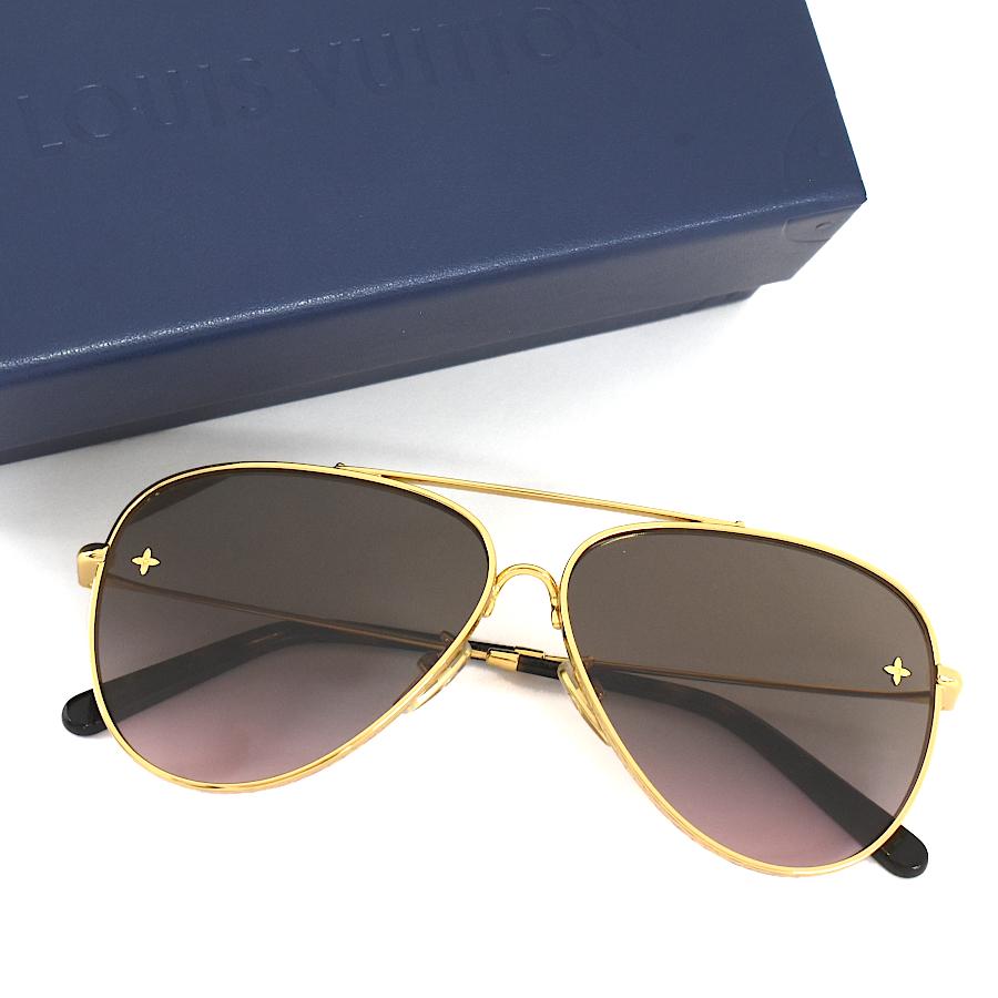 【未使用レベル】LOUIS VUITTON アビエーター サングラス LOUIS VUITTON（ルイ・ヴィトン） 未使用品 サングラス ザ LV