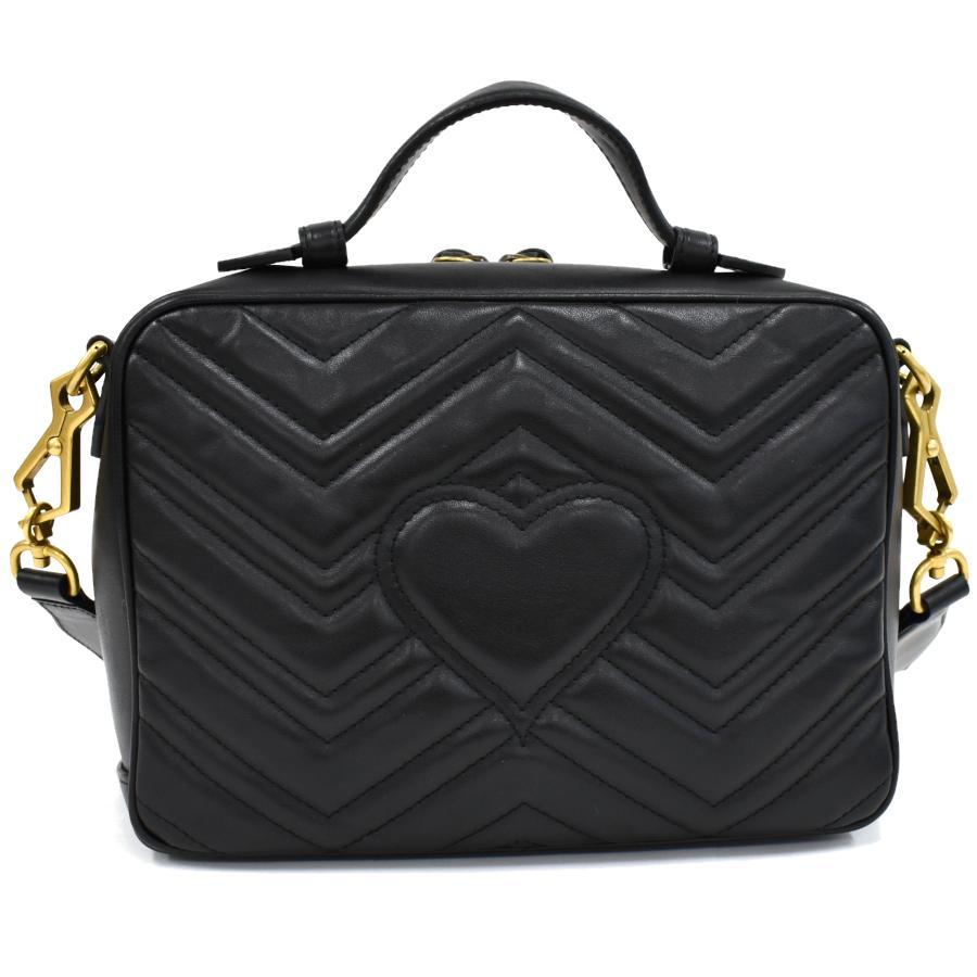 GUCCI グッチ ショルダーバッグ GGマーモント 498100 レザー 