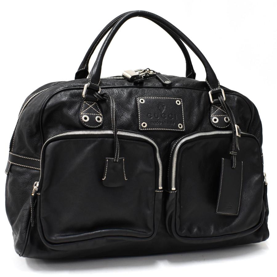 GUCCI ボストンバッグ ブラック GUCCI（グッチ） ボストンバッグ GG ブラック 658632 H9HVN 1000