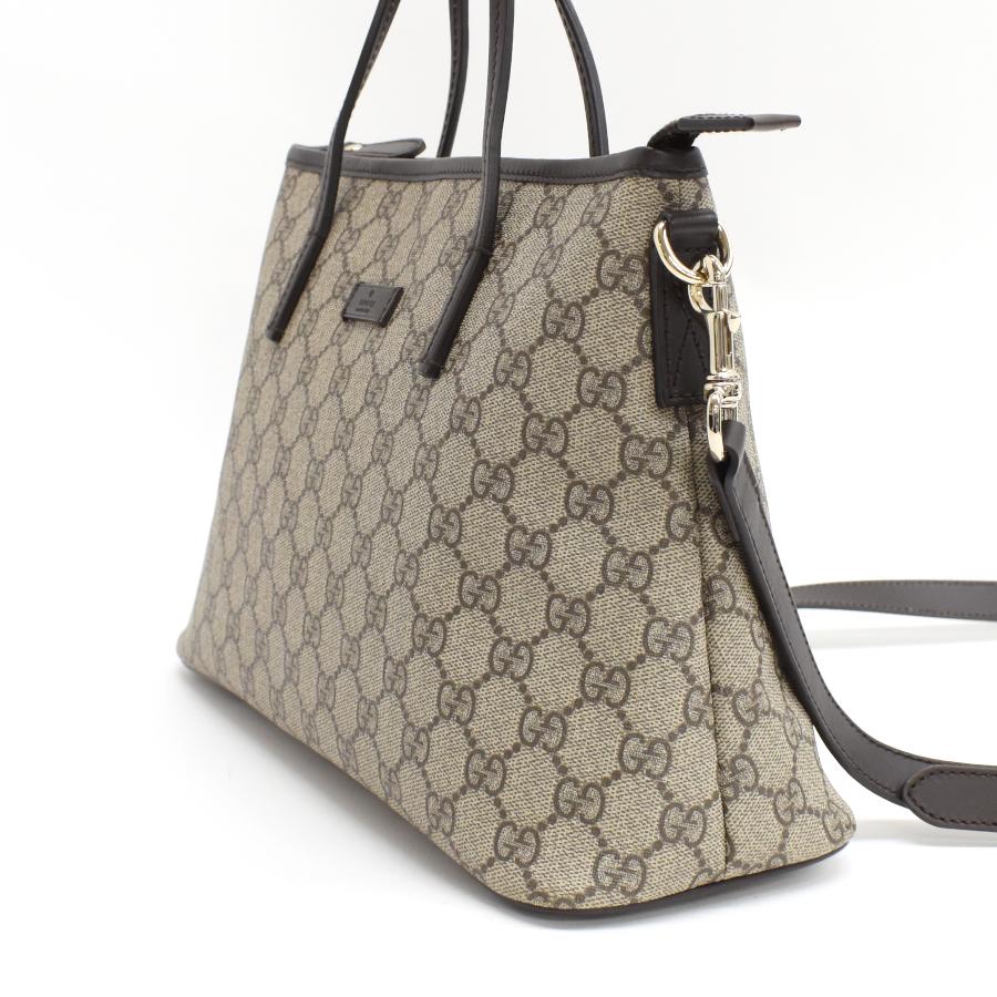 GG グッチ GGスプリーム トートバッグ 2way ハンドバッグ 353440