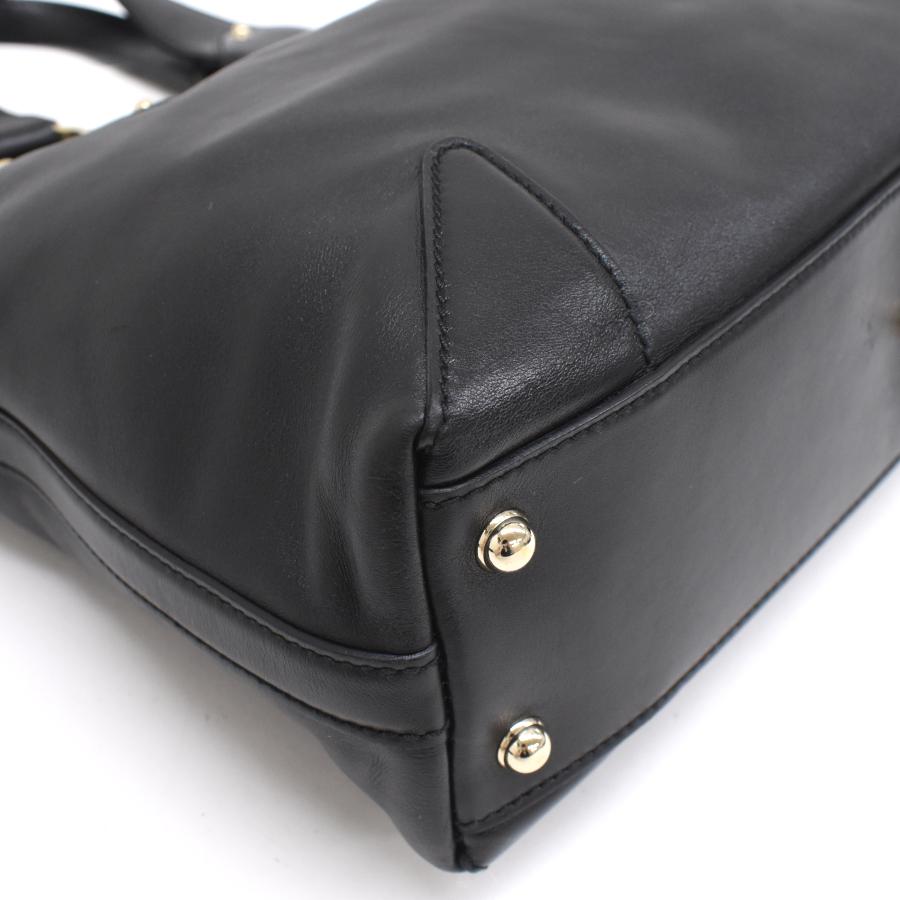 GUCCI（グッチ） トートバッグ ハンドバッグ 153024 レザー ブラック