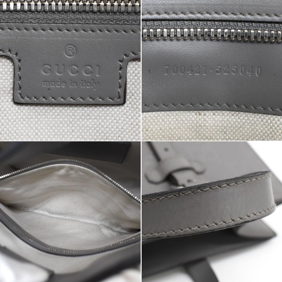 GUCCI グッチ トートバッグ 700421 GGエンボス レザー グレー GUCCI グッチ トートバッグ 700421 GGエンボス レザー グレー