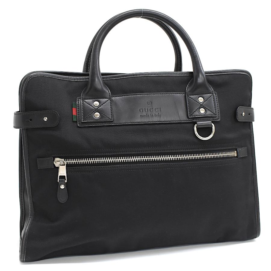 美品 グッチ GGインプリメ ビジネスバッグ ブリーフケース 2WAY