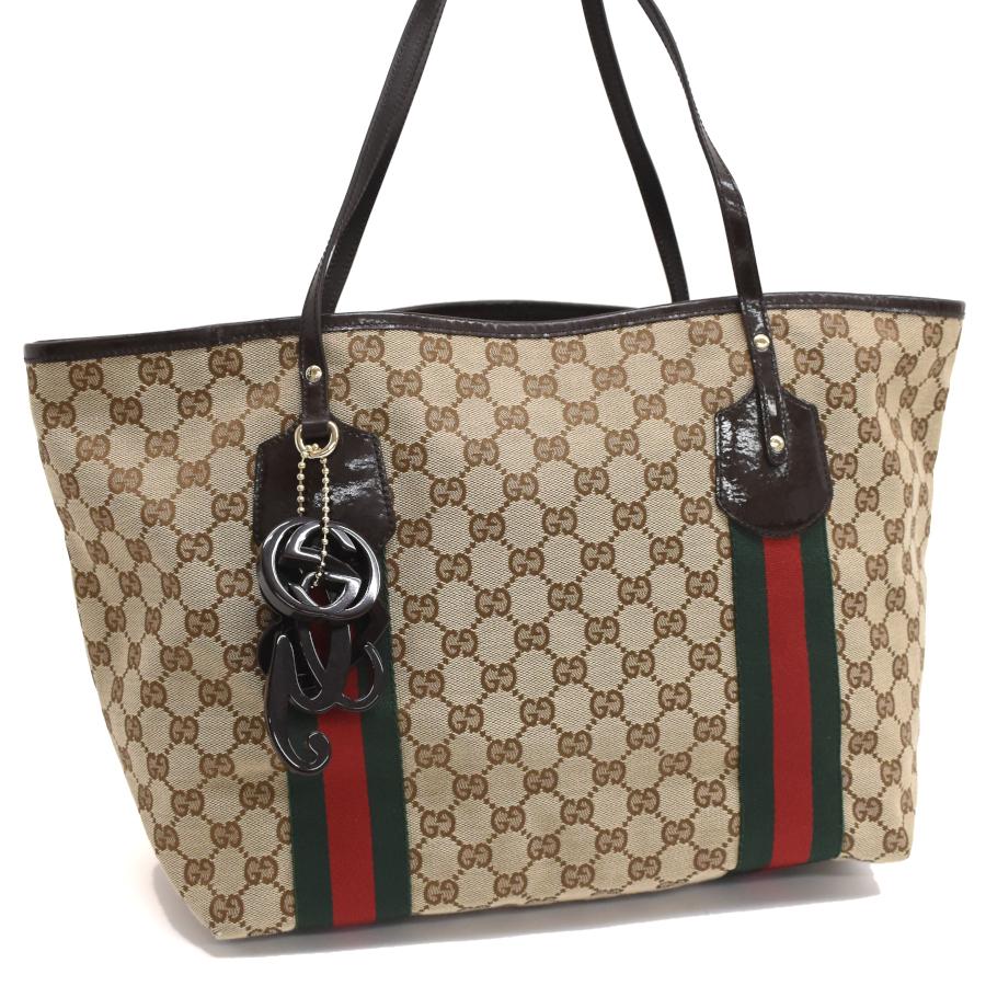 GUCCI　グッチ　GGブラック　シェリーライン　折り畳みタイプ　保存袋・付属品 GUCCIグッチ ブラックレザー シェリーライン 折り畳みタイプ 保存袋