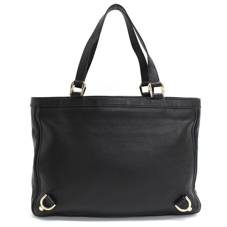 GUCCI グッチ トートバッグ 170004 レザー ブラック : メルキャスト  