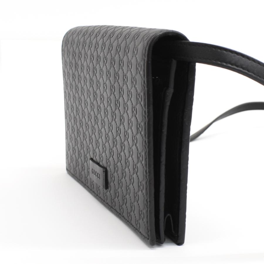 月初セール‼️ グッチ ショルダーウォレット マイクログッチシマ 466507 GUCCI グッチ マイクログッチシマ ショルダーウォレット／長財布