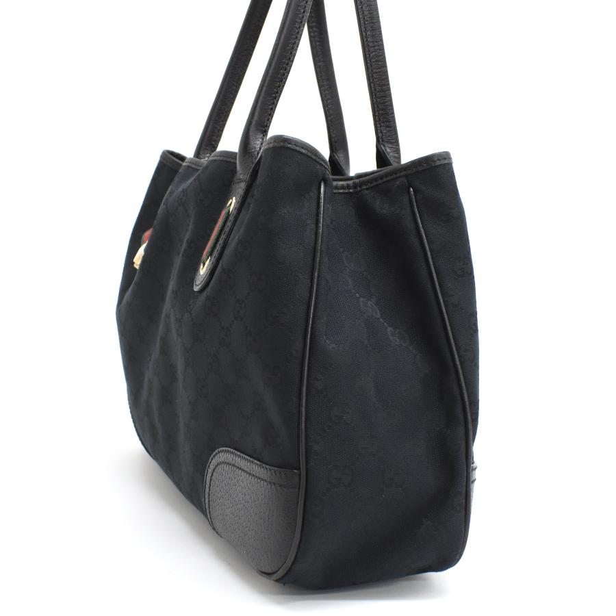 GGキャンバス グッチ プリンシー トートバッグ 163805 レザー