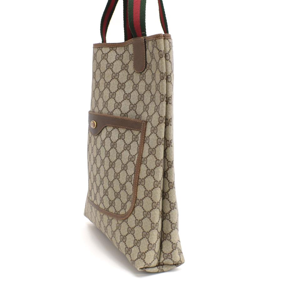 【美品】GUCCI スエード レザー シェリー トートバッグ イタリア製 GUCCI グッチ トートバッグ オールドグッチ シェリーライン