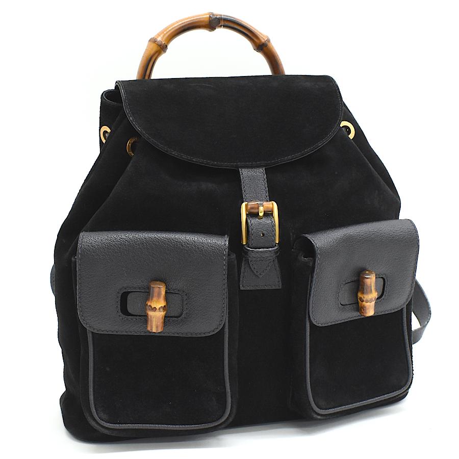 バンブー グッチ バックパック リュックサック 003.2058.0016 スエード