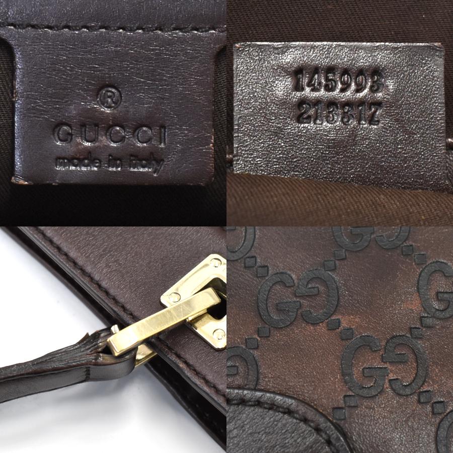 A 4可GUCCI グッチ✨ビジネス バッグ トートバッグGGキャンバス焦げ茶 A 4可GUCCI グッチ✨ビジネス バッグ トートバッグGGキャンバス焦げ茶