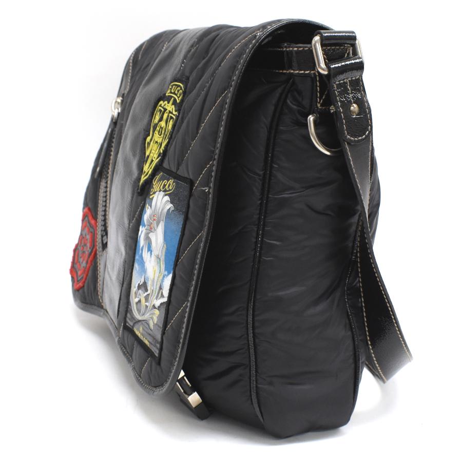 GUCCI（グッチ） 新品同様 ショルダーバッグ 181318 パッチワーク