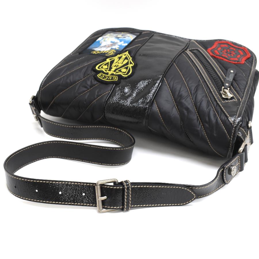 GUCCI（グッチ） 新品同様 ショルダーバッグ 181318 パッチワーク