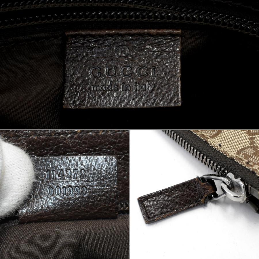 GUCCI（グッチ） ショルダーバッグ クロスボディ GGキャンバス レザー
