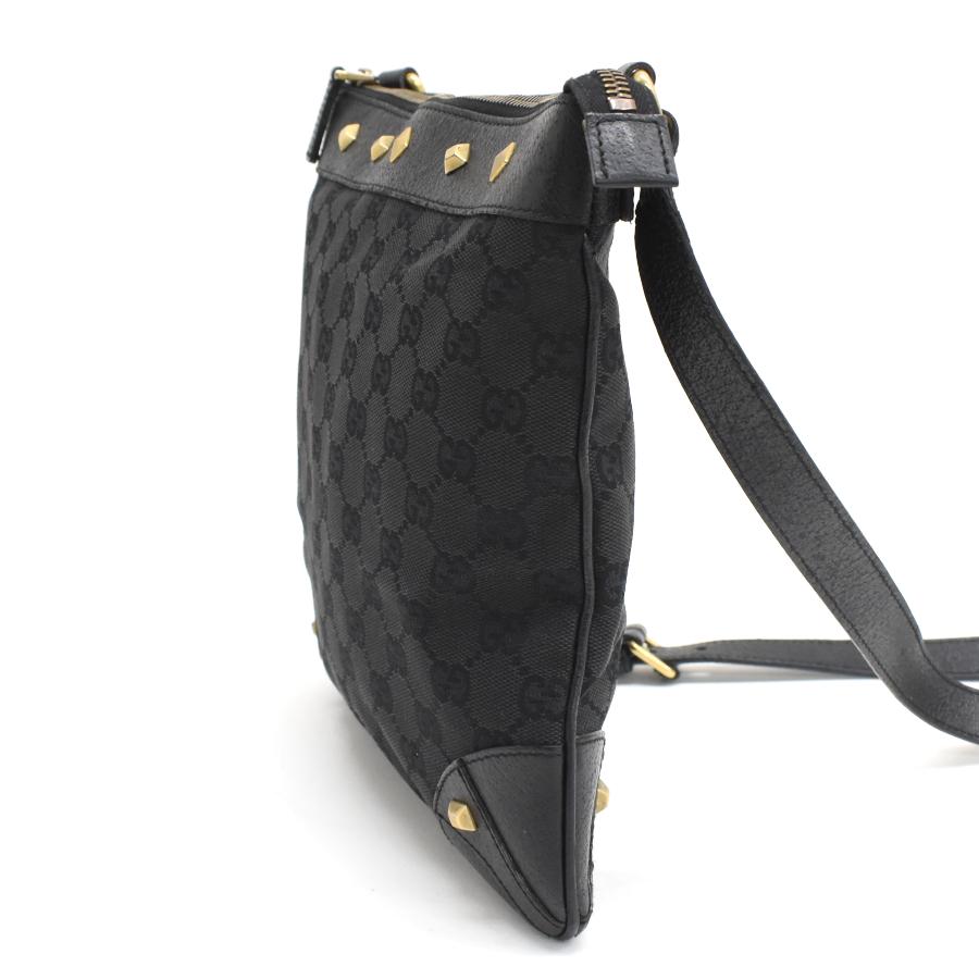 GUCCI グッチ クロスショルダーバック GGキャンバス レザー GGキャンバス グッチ クロスボディ ショルダーバッグ 120893