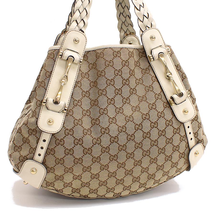 GGキャンバス グッチ ホースビット トートバッグ 162900 レザー