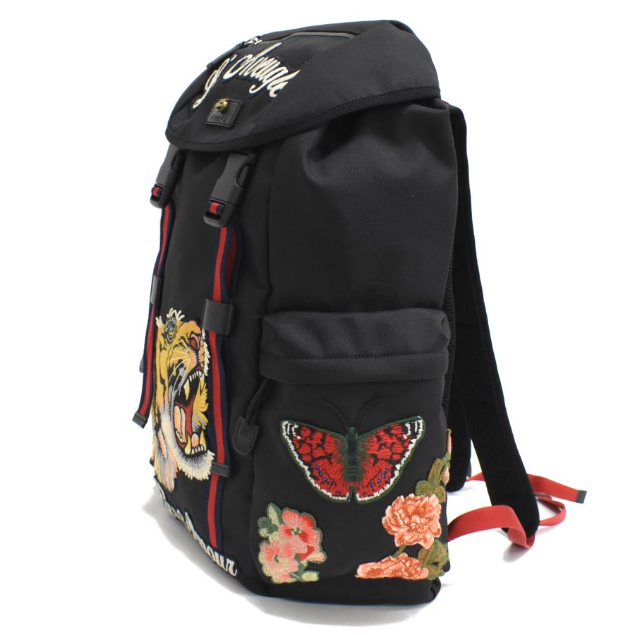 GUCCI（グッチ） 新品同様 バックパック エンブロイダリー タイガー 