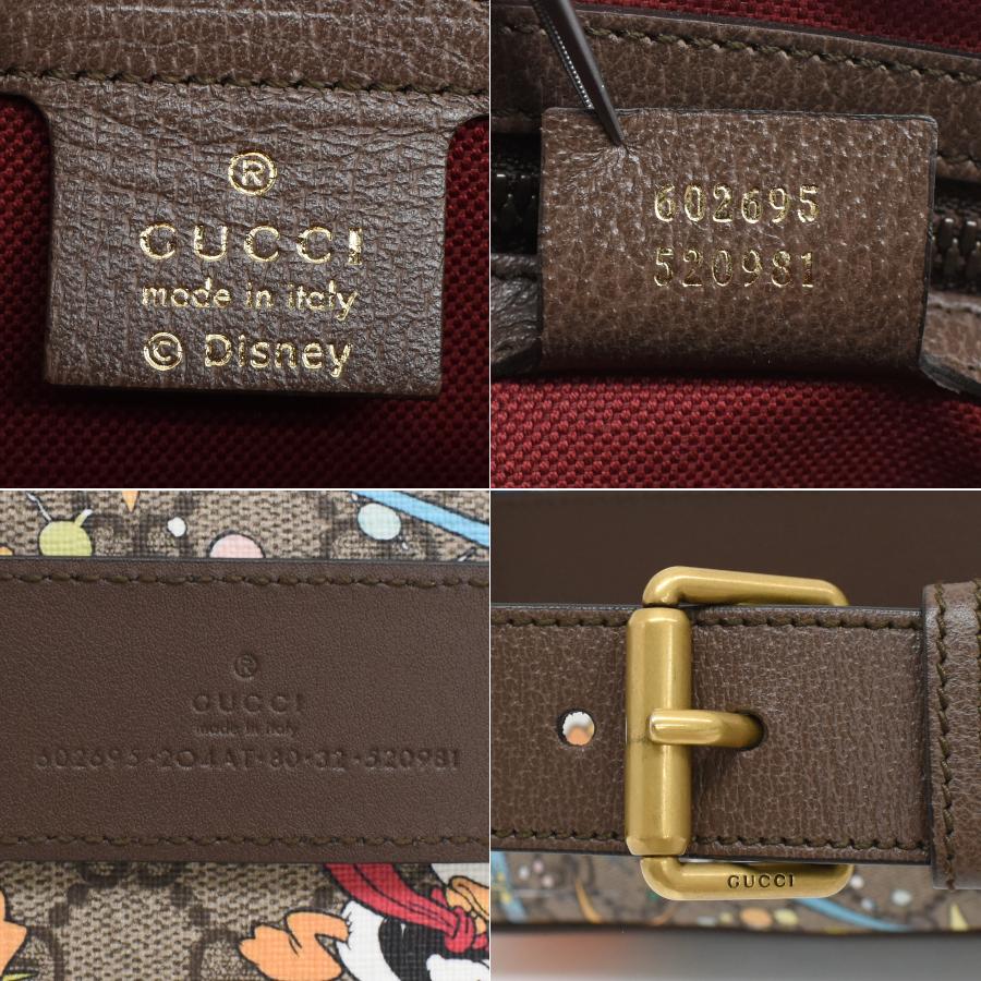 GUCCI（グッチ） ベルトバッグ ドナルドダックプリント 602695 GG