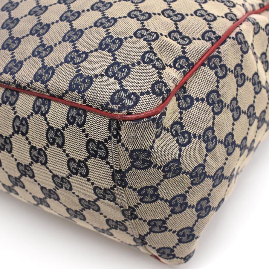 GUCCI グッチ トートバッグ ポジターノ 153033 GGキャンバス ベージュ 