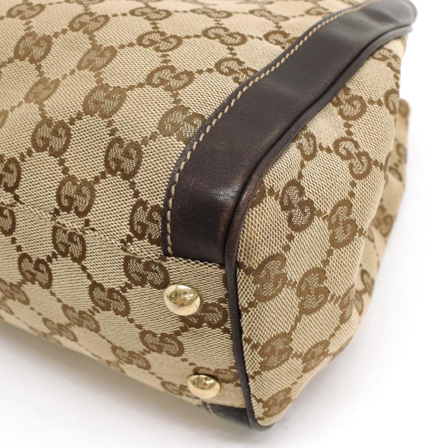 GUCCI（グッチ） トートバッグ 190247 GGキャンバス ベージュ ゴールド