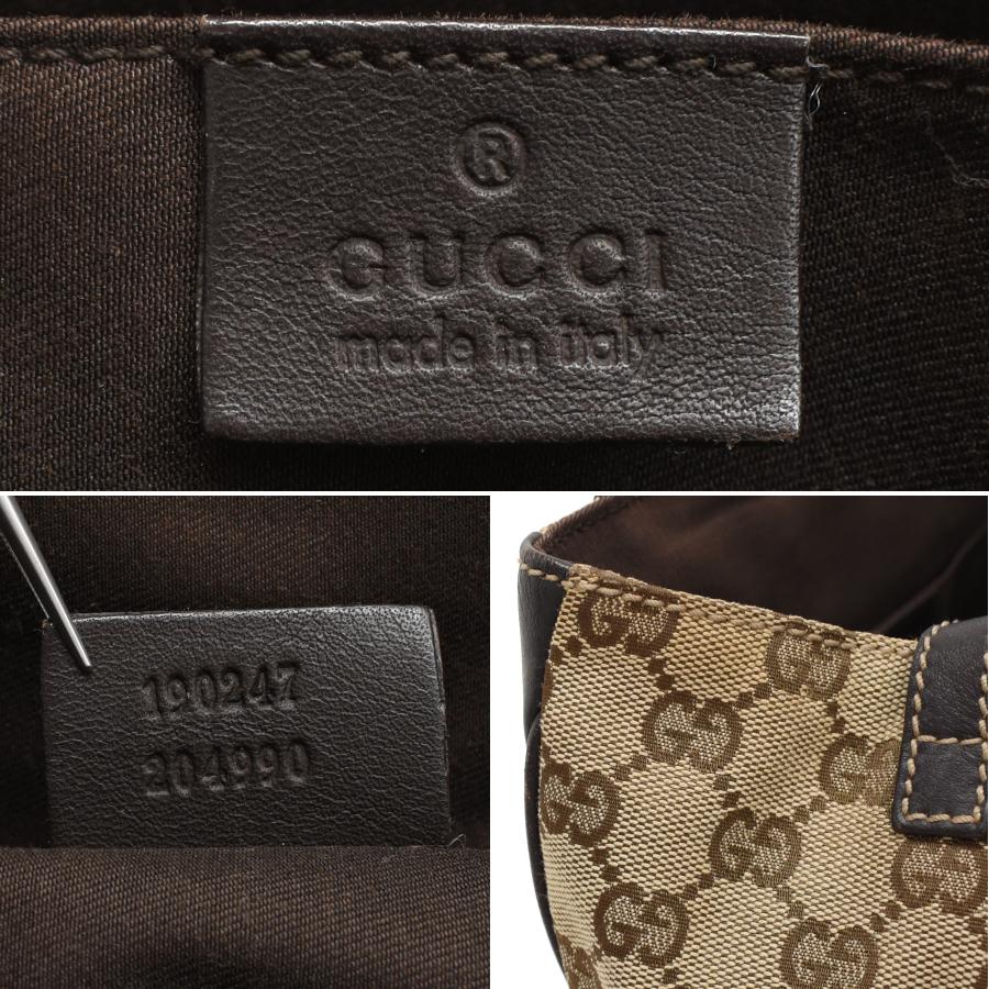 GUCCI（グッチ） トートバッグ 190247 GGキャンバス ベージュ ゴールド