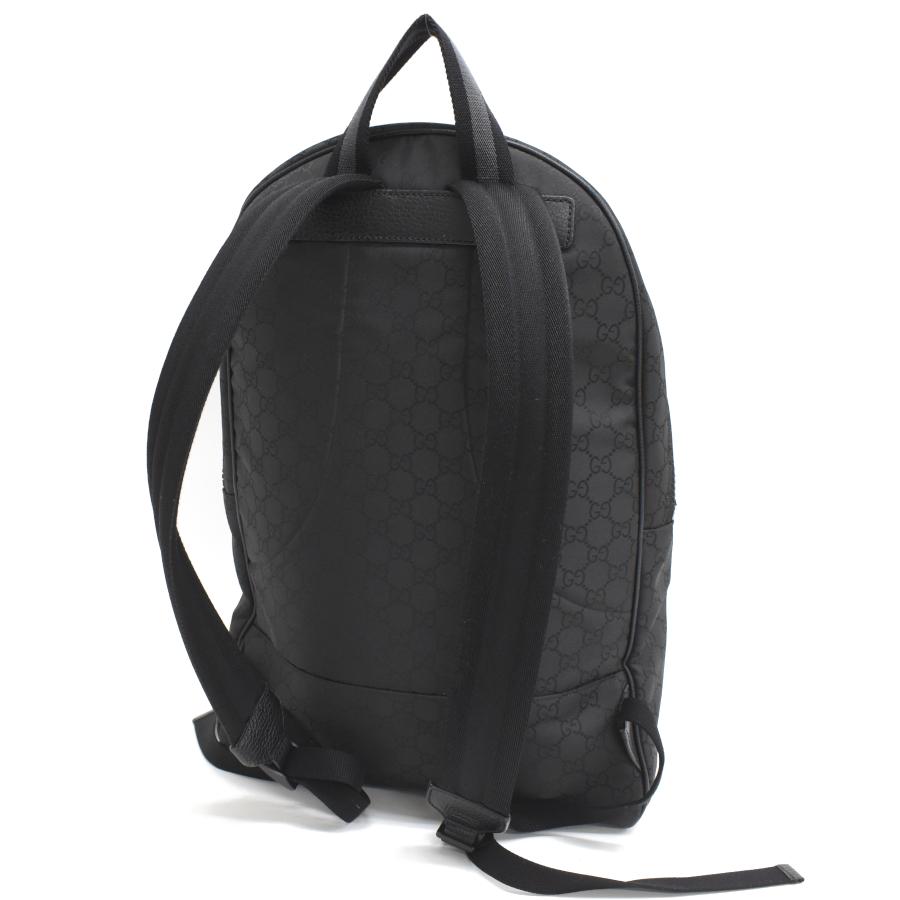GUCCI（グッチ） リュック バックパック 449181 GGナイロン ブラック