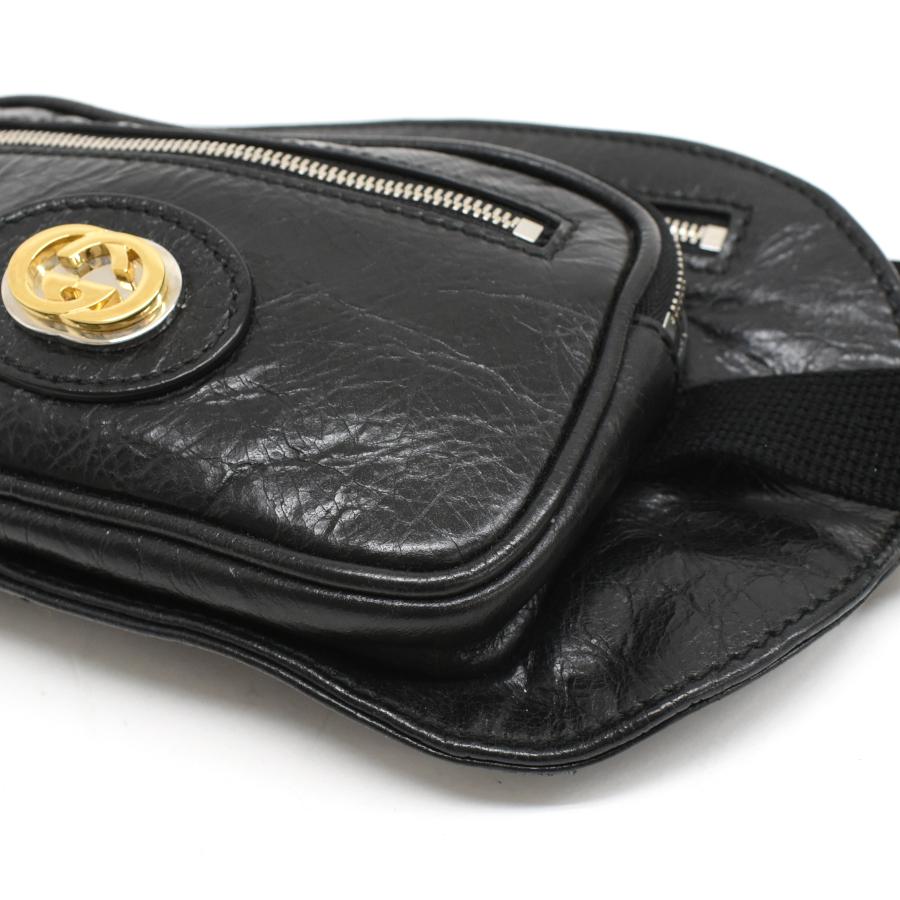 GUCCI（グッチ） インターロッキングG ベルトバッグ ボディバッグ