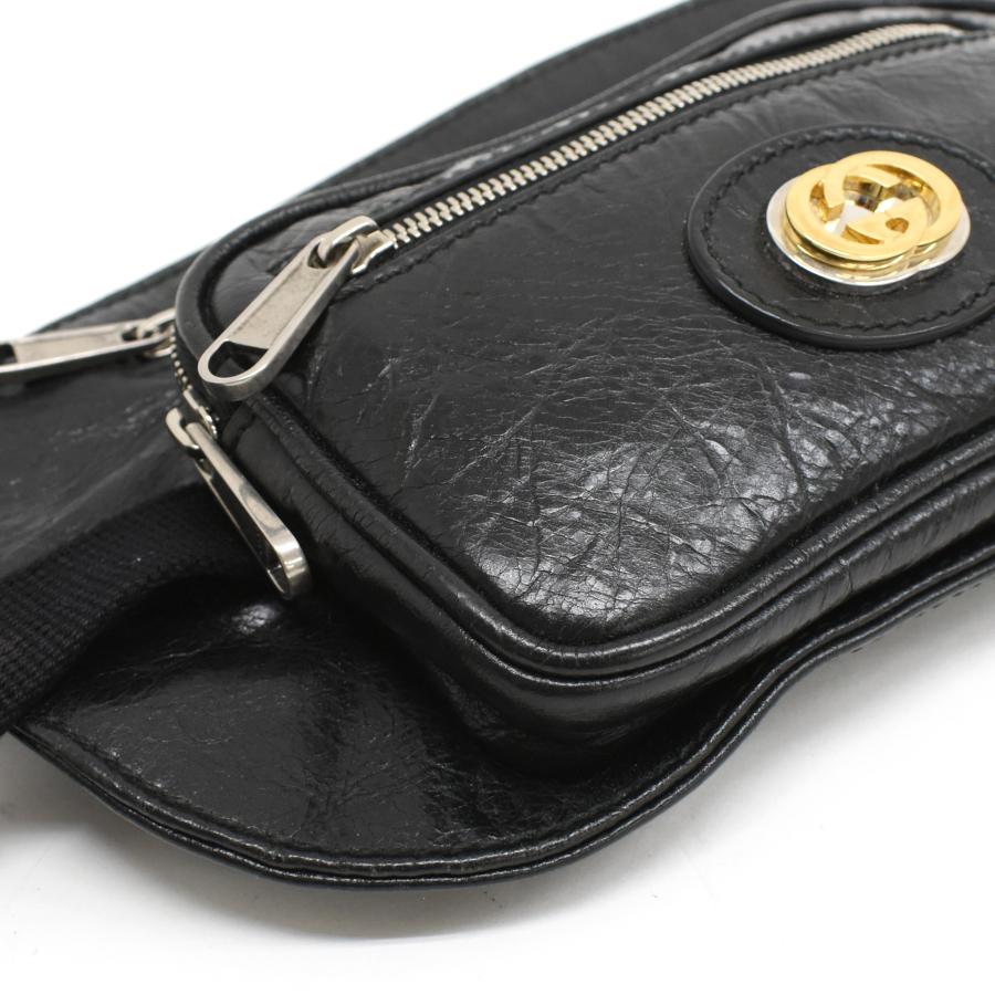 GUCCI（グッチ） インターロッキングG ベルトバッグ ボディバッグ