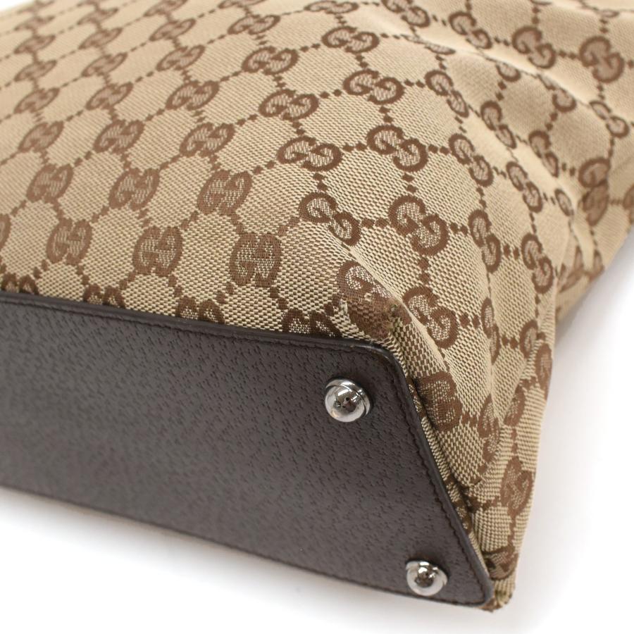 GGキャンバス グッチ トートバッグ ショルダーバッグ 120837 ベージュ