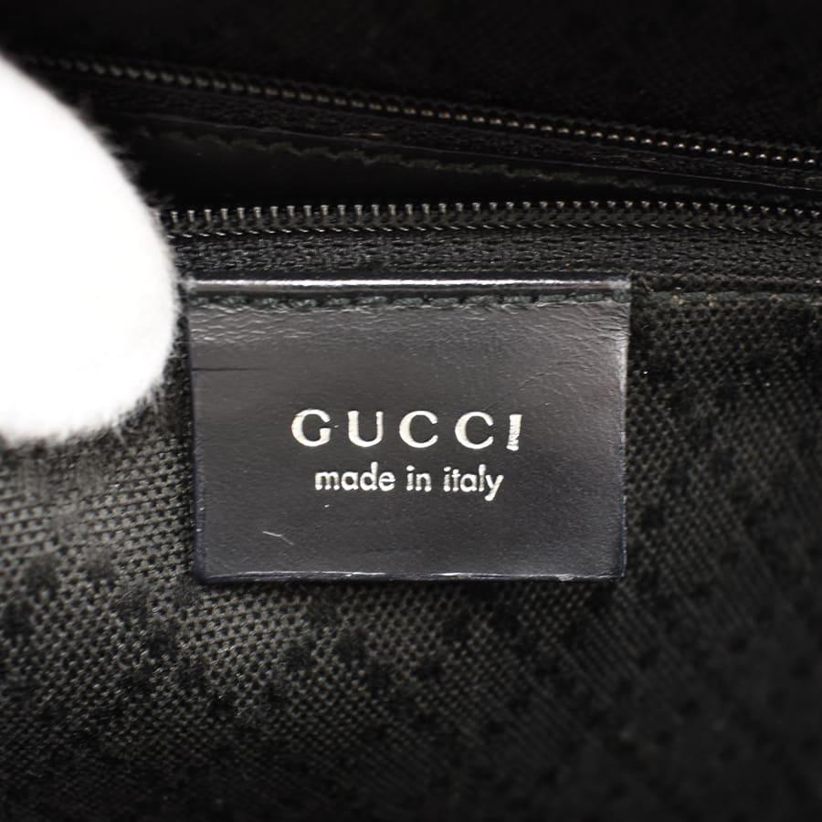 .-☆GUCCI グッチ カデナ レザー ショルダー バッグ ブラック GUCCI（グッチ） ショルダーバッグ チェーンバッグ インターロッキング