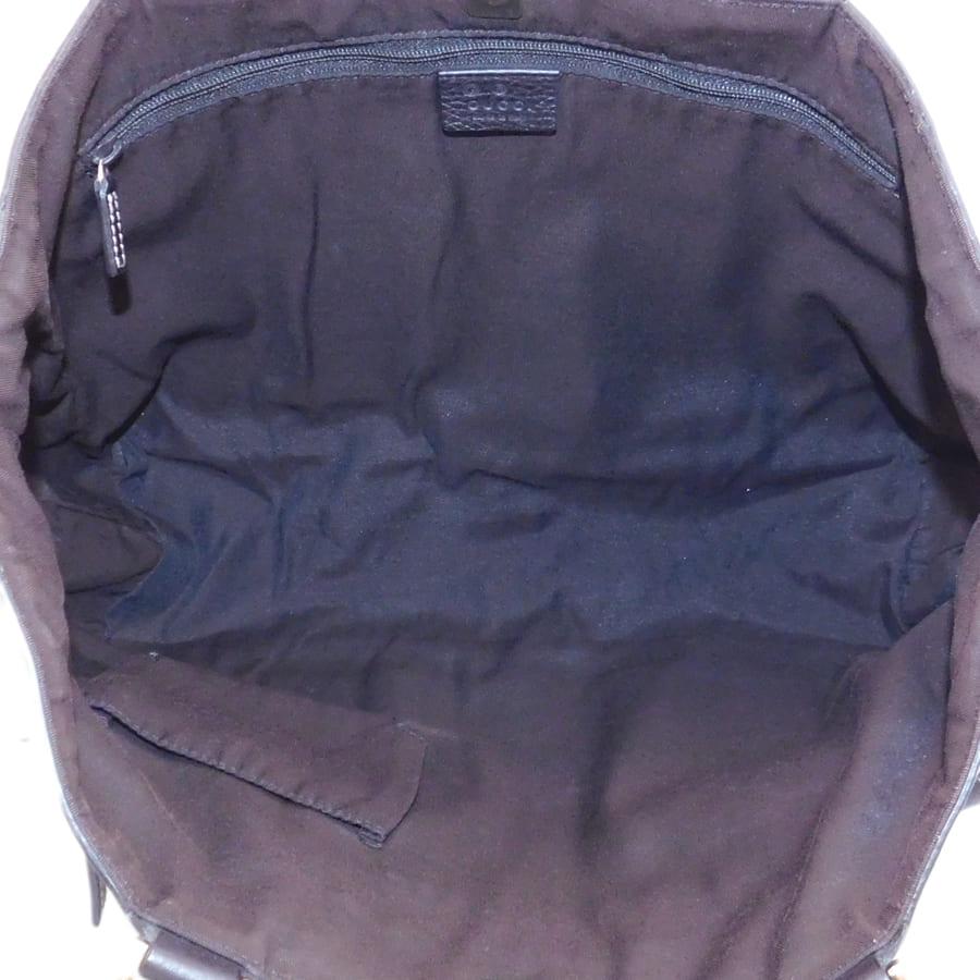 GUCCI（グッチ） 新品同様 トートバッグ ブラウン系 レザー×PVCレザー