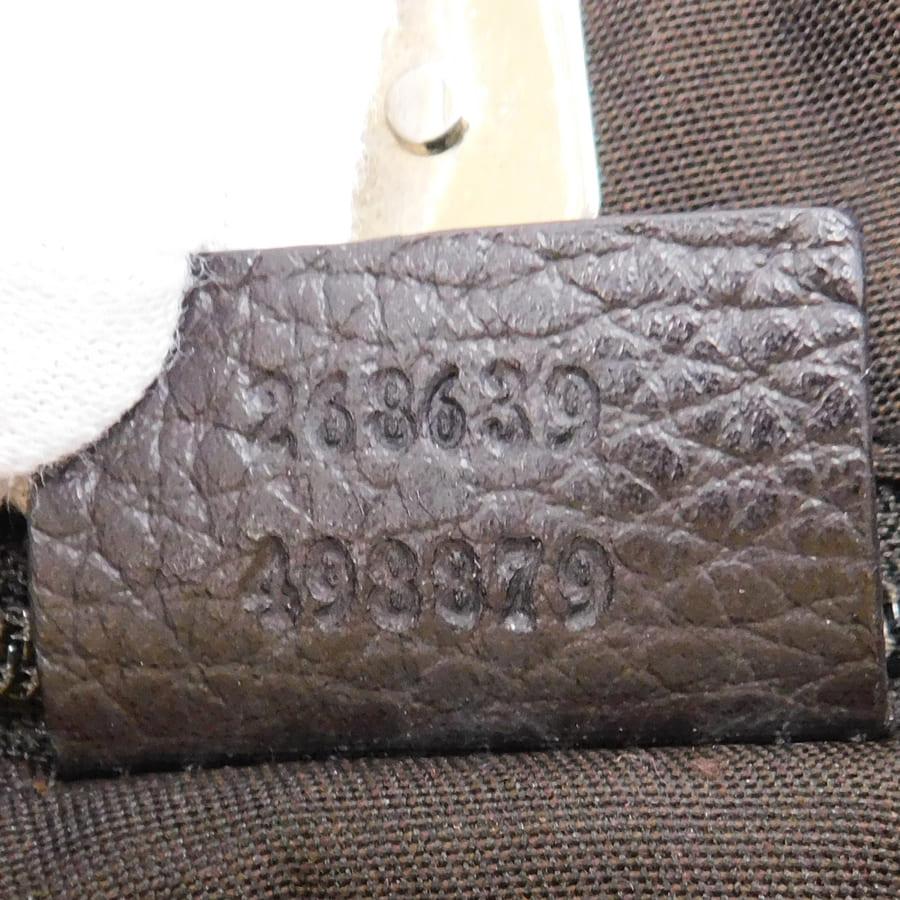 GUCCI（グッチ） 新品同様 トートバッグ ブラウン系 レザー×PVCレザー