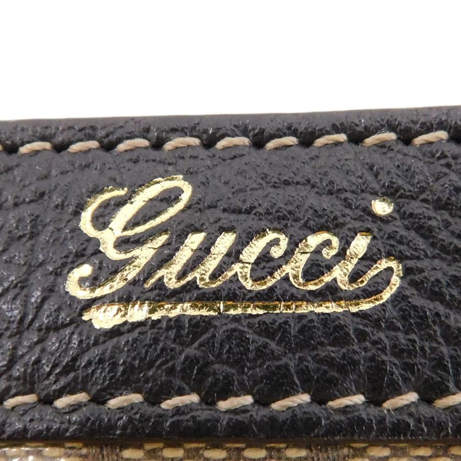GUCCI（グッチ） 新品同様 トートバッグ ブラウン系 レザー×PVCレザー