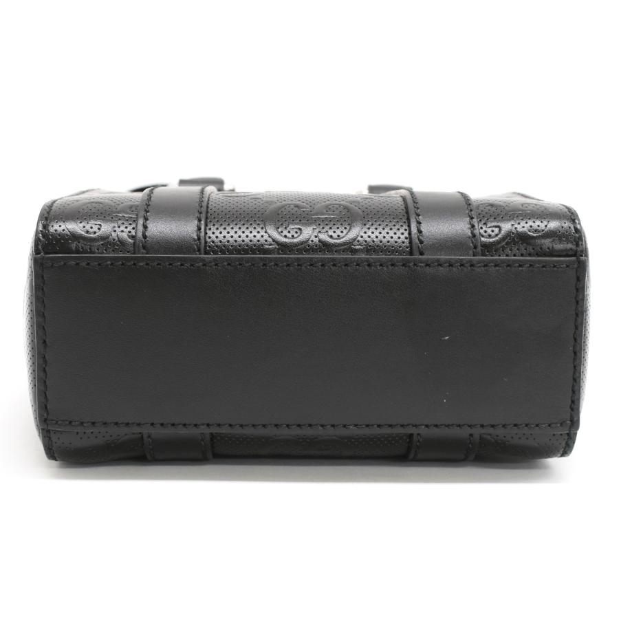 GUCCI（グッチ） GGエンボス ミニ トートバッグ 2way ショルダーバッグ