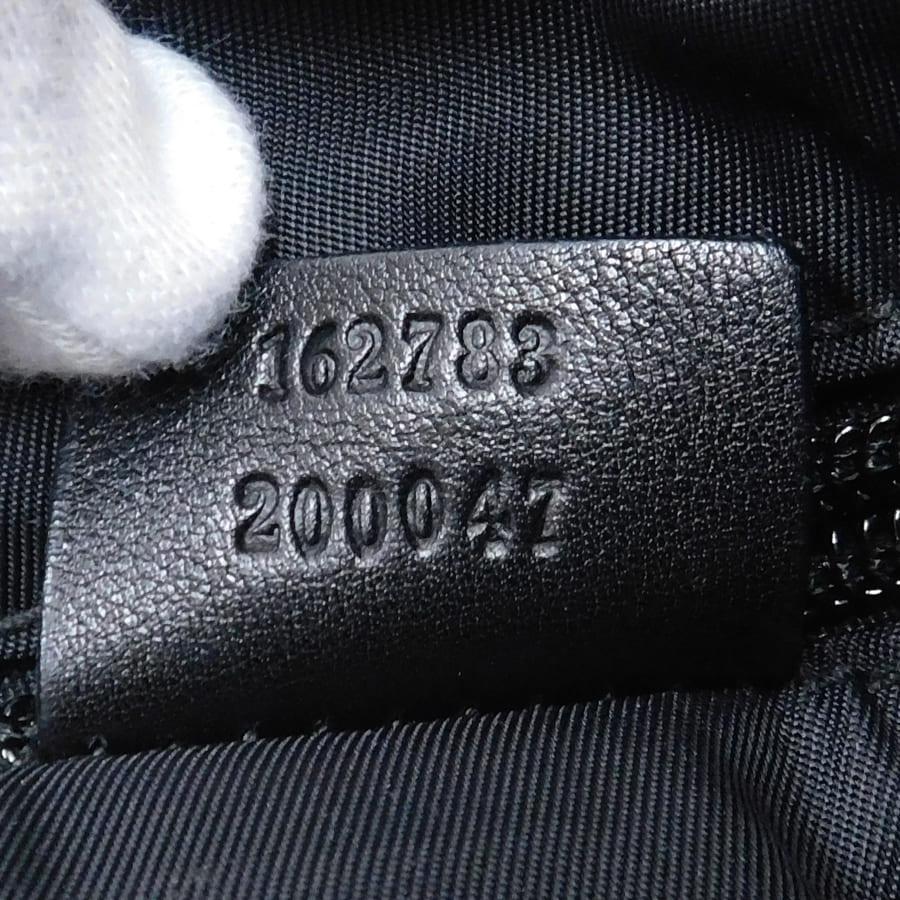 GUCCI グッチ ショルダーバッグ 162783 ブラック系 ナイロン