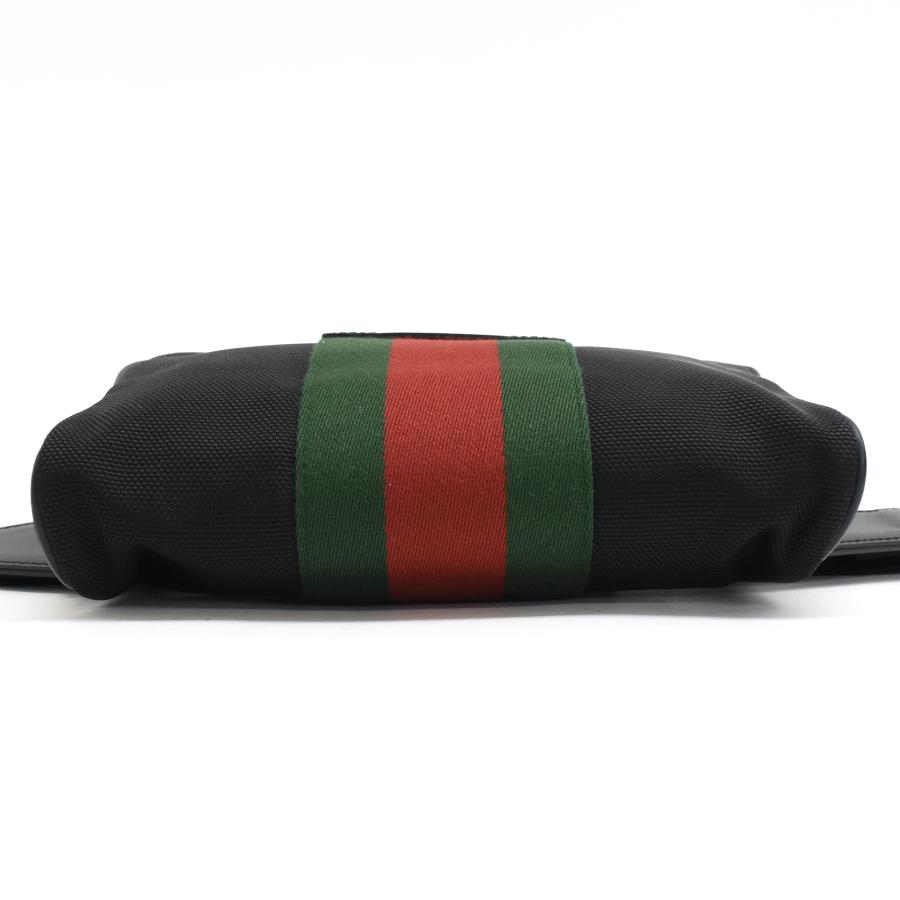 GUCCI（グッチ） ベルトバッグ ボディバッグ 630919 ブラック ウェブ