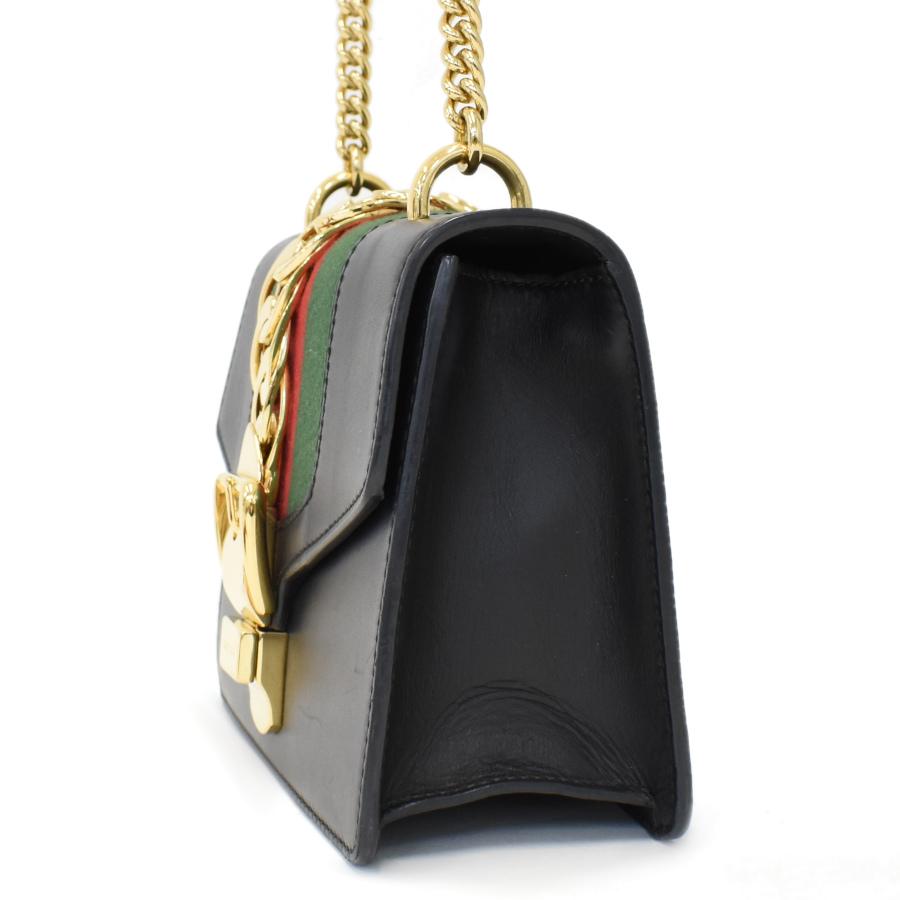 Sylvie グッチ シルヴィ スモール チェーンショルダーバッグ