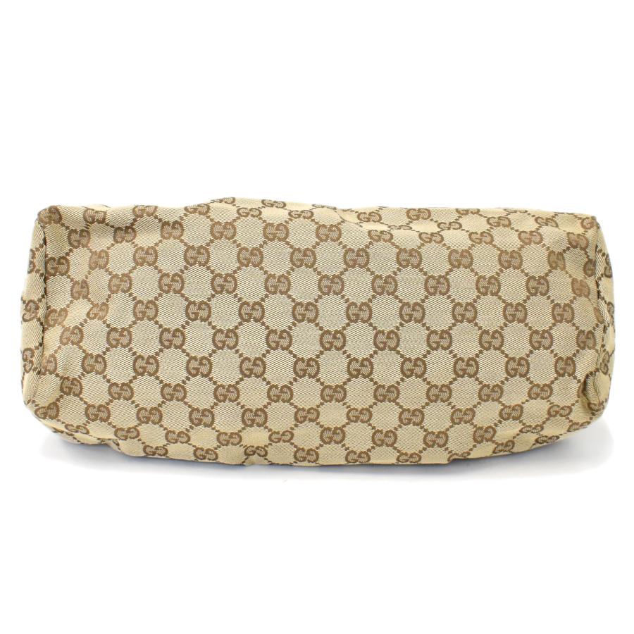 グッチ GUCCI GGキャンバス ウッドハンドル ハンドバッグ ユニセックス GUCCI（グッチ） ハンドバッグ 112683 ウッドハンドル GGキャンバス
