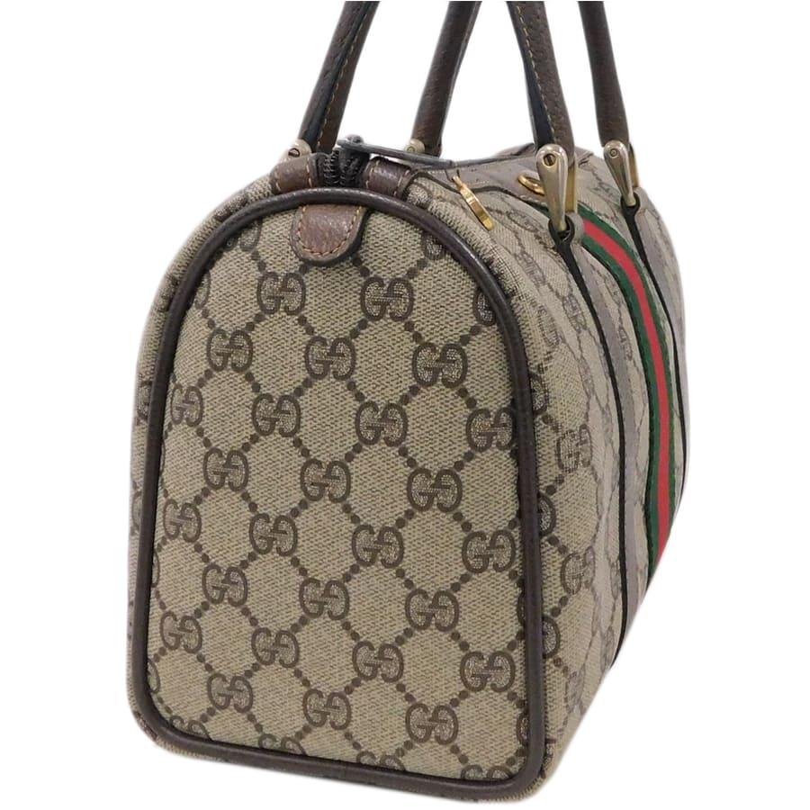 GUCCI（グッチ） ミニボストンバッグ 40・3841 ブラウン系 シェリーGG 