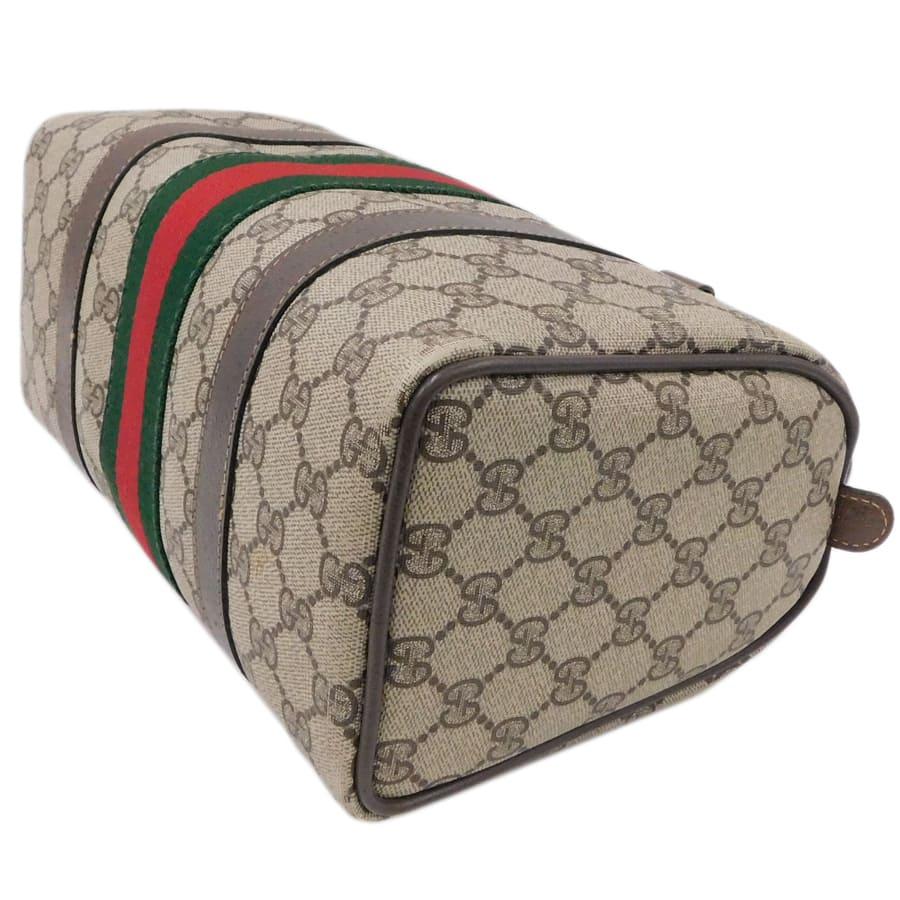 GUCCI（グッチ） ミニボストンバッグ 40・3841 ブラウン系 シェリーGG
