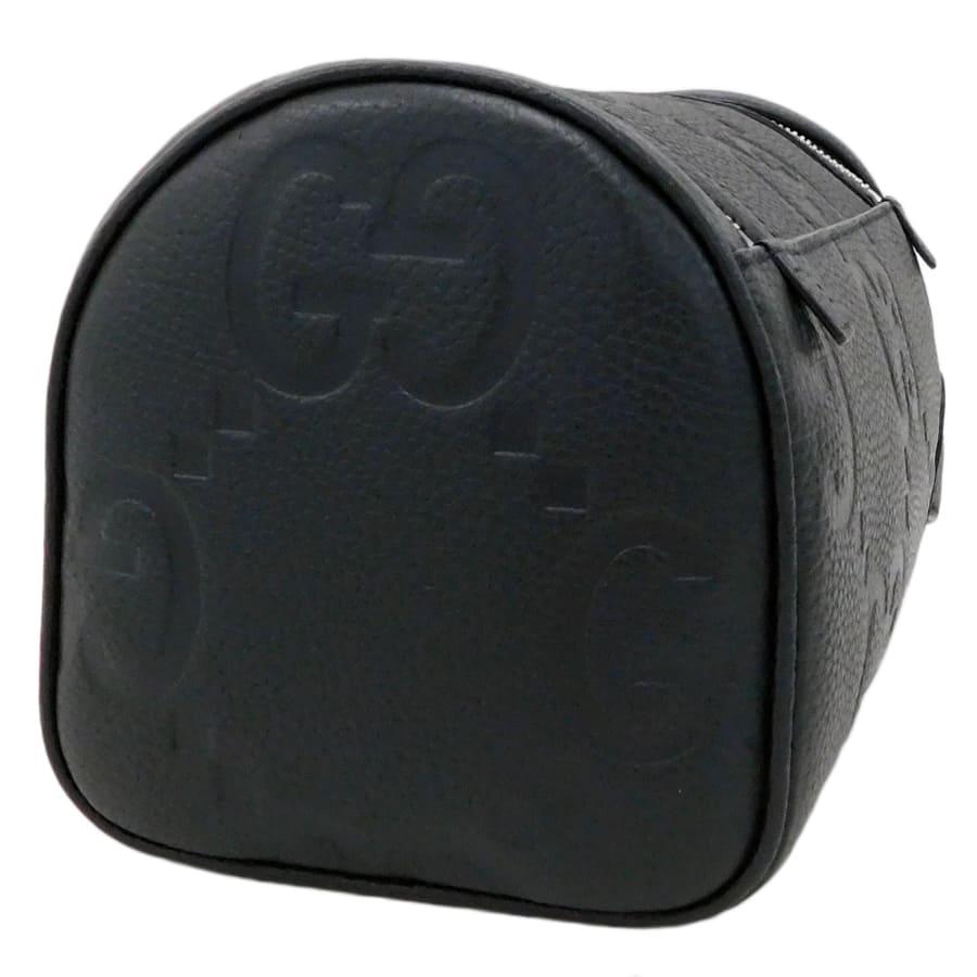 GUCCI（グッチ） 新品同様 ジャンボGG クラッチバッグ 739378 ブラック