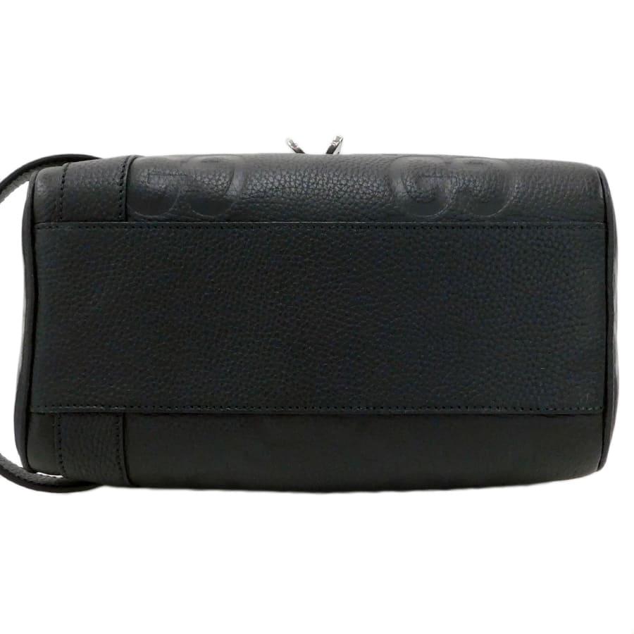 GUCCI（グッチ） 新品同様 ジャンボGG クラッチバッグ 739378 ブラック
